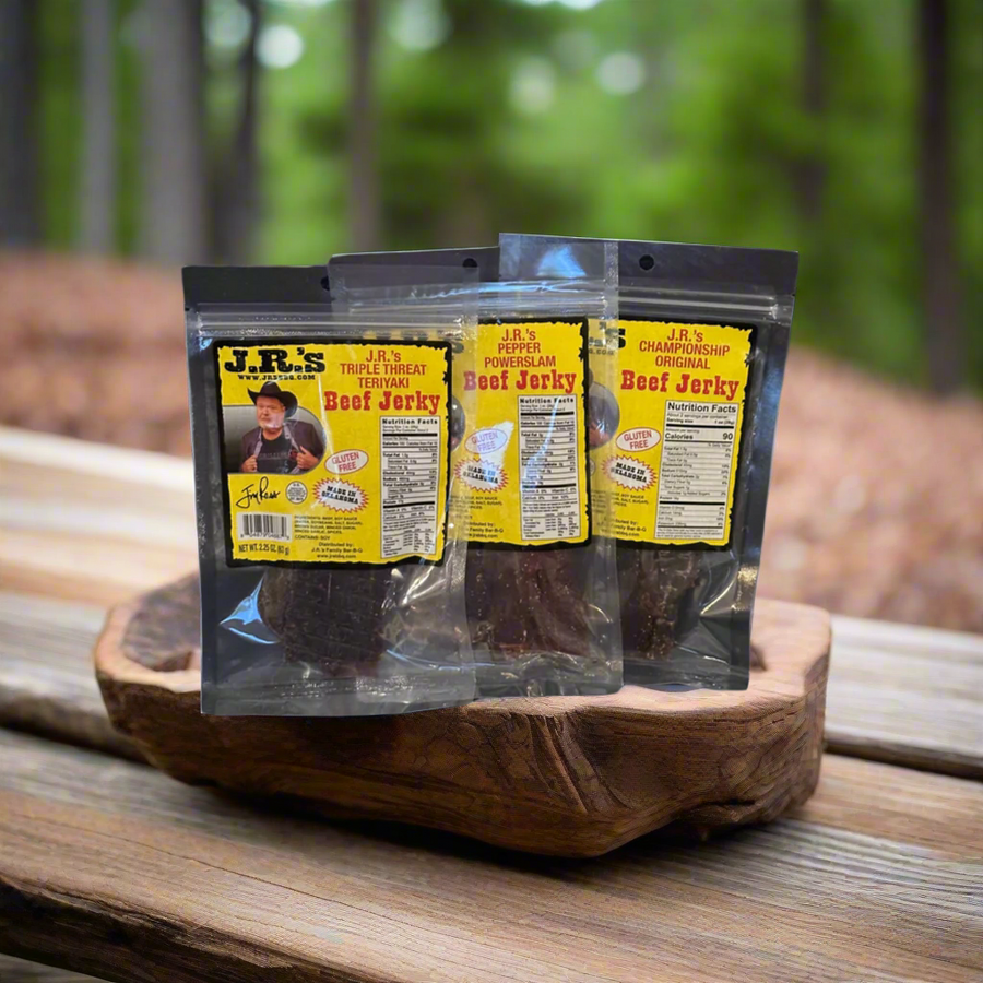 Oklahoma Beef Jerky Sampler – Three Flavors – product image 2