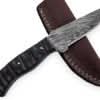 Handmade Bush-craft Knife Damascus Steel DK-0401