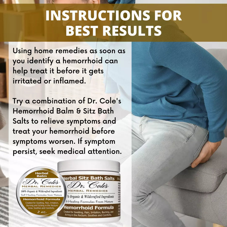 01 - Dr. Cole's Organic Hemorrhoid Balm