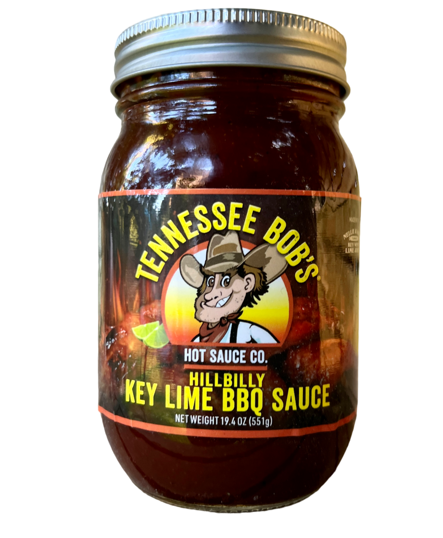 Hillbilly Key Lime BBQ Sauce included in the Hillbilly Quatro set