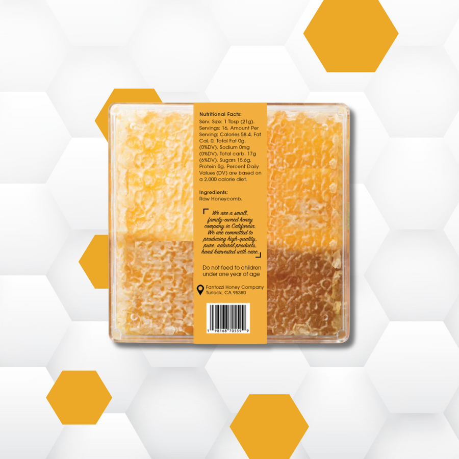 12.3 oz Raw Honeycomb – product photo 2