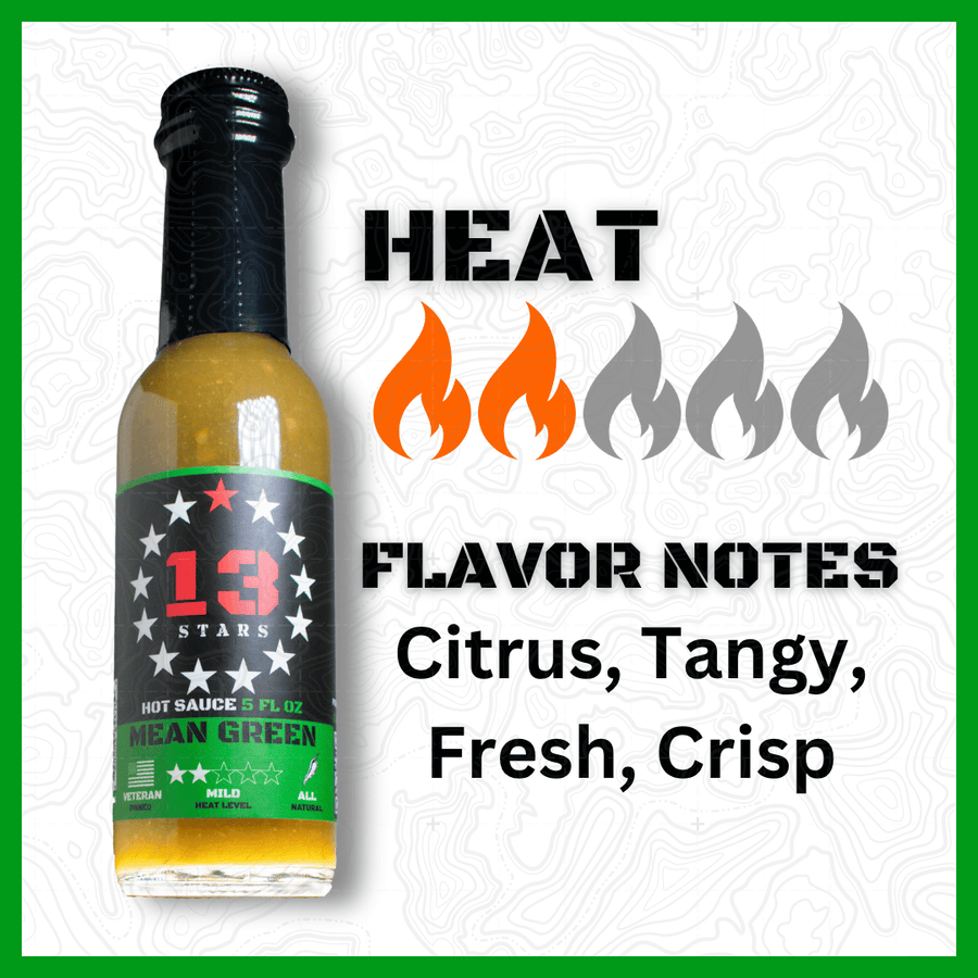 Mean Green jalapeño and lime mild hot sauce – product listing image 2