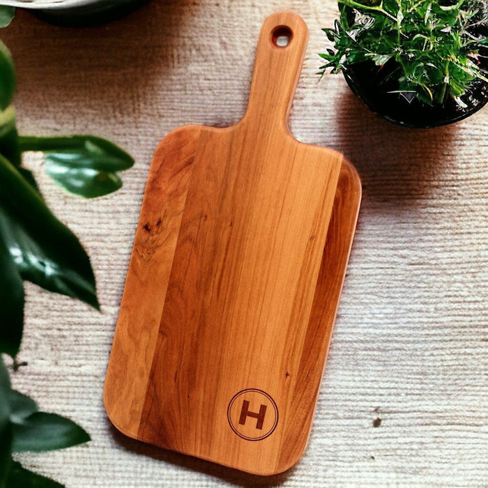 Personalized Monogram Paddle Board — Maple, Cherry or Walnut