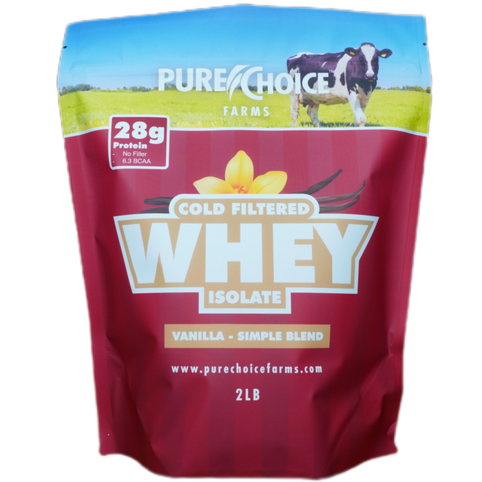 Whey Protein Isolate with Organic Vanilla