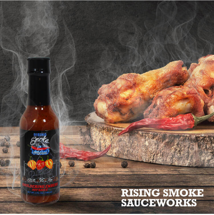 Additional product image for Smoldering Embers Habanero Tomato Basil Hot Sauce