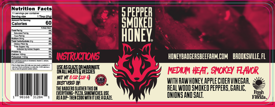 5 - Pepper Smoked Hot Honey – product photo 5