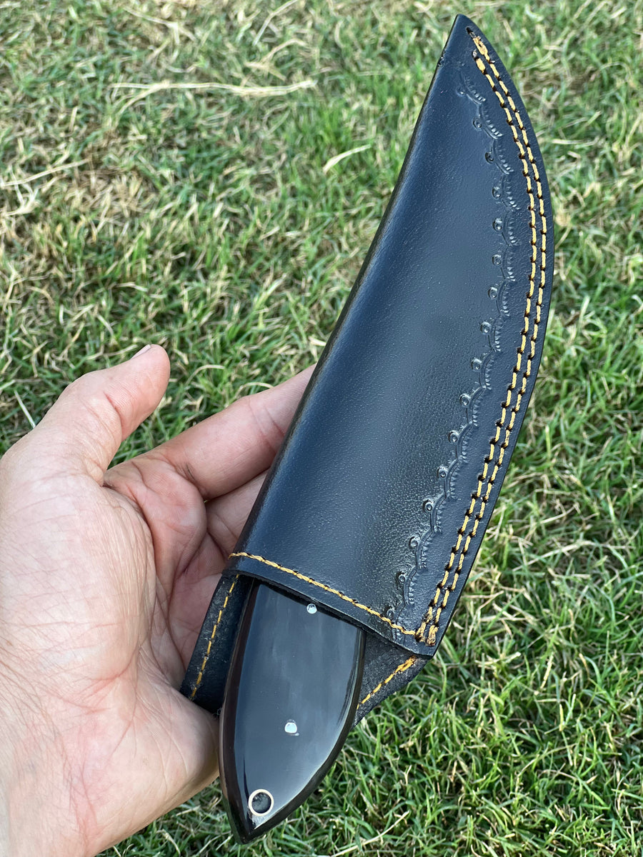 Biker knife - Handmade J2 Steel Wirecut Blade Hunting Knives