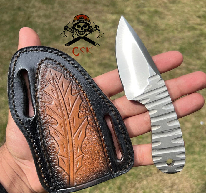 D2 Steel integral EDC knife