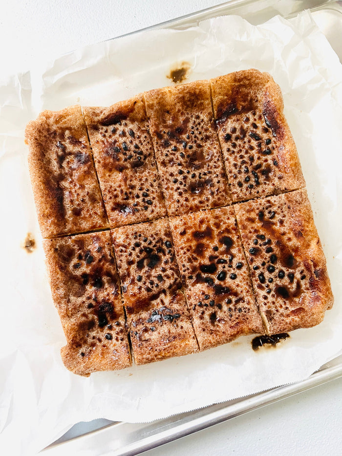 Bourbon Brûlée Snickerdoodle Blondies — product image