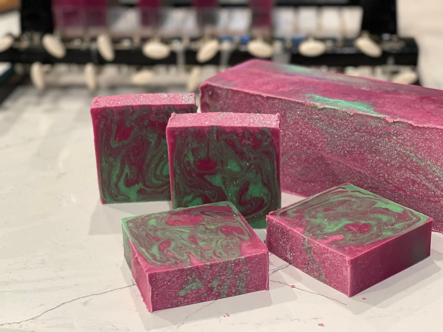 Pink Grapefruit and Bergamot Luxury Handmade Soap