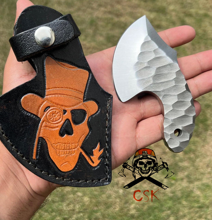 Hand Forged D2 steel Neck knife
