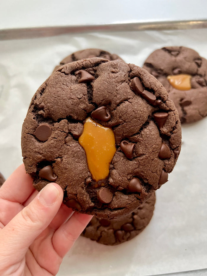 Salted Caramel Brownie — bakery product image 1