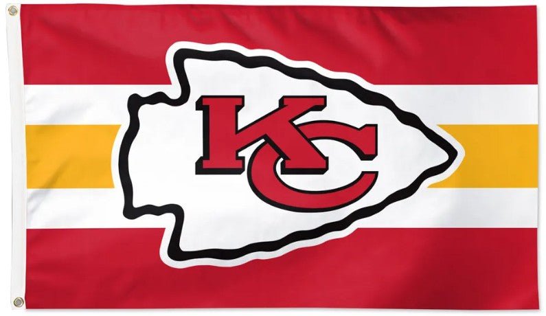 Kansas City Chiefs 3x5 slogan flag made in USA