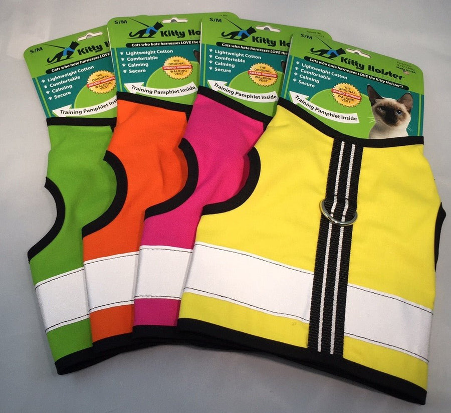 Kitty Holster Cat Harness (Made in USA Reflective Safety Harness)