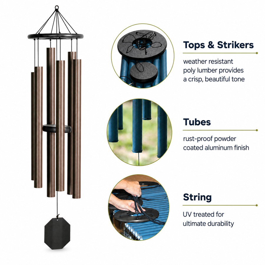 Ozark Echoes Series Wind Chimes