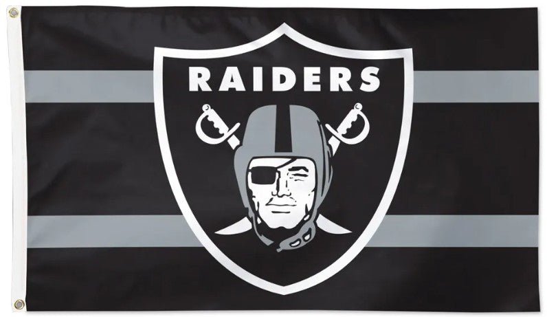 Las Vegas Raiders 3x5 slogan flag made in USA