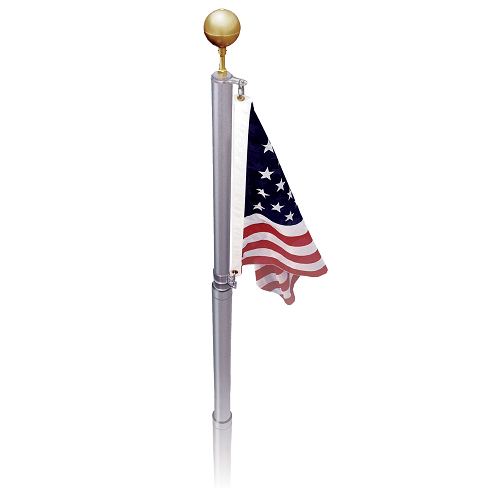 Liberty Telescoping Flagpole Kit — sectional flagpole product view (image 19)