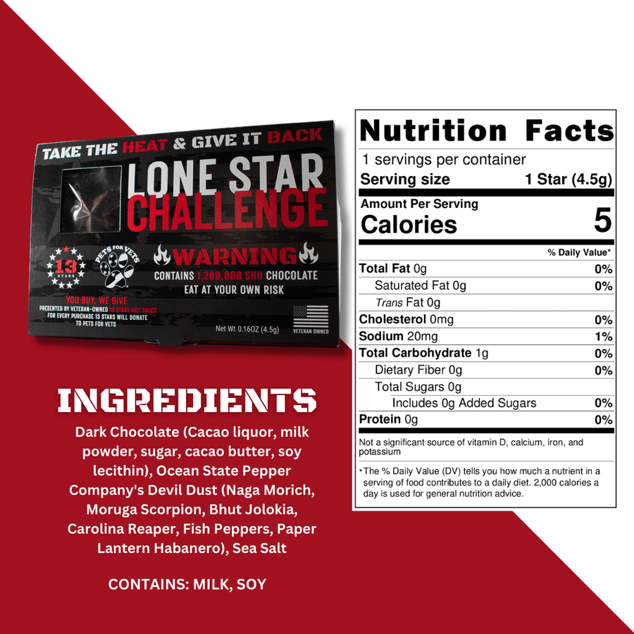 Lone Star Extreme Heat Chocolate Challenge — catalog product image 5