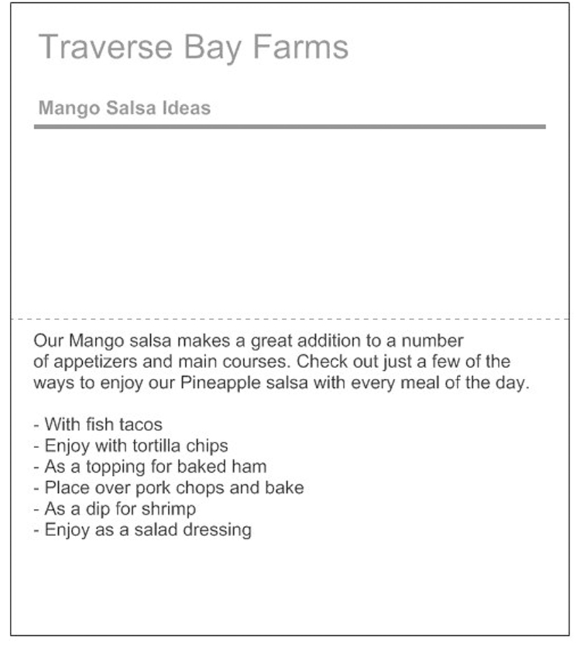Mango Salsa - Medium, 16 oz - product image 4