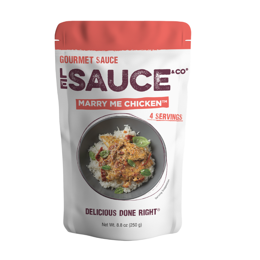 Marry Me Chicken Creamy Gourmet Sauce — front of product packaging