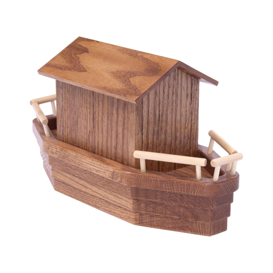 Oak Noah’s Ark Playset with 13 Animals & Noah Figures