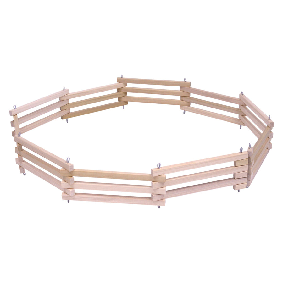 6-Foot Wooden Folding Corral Fence Toy