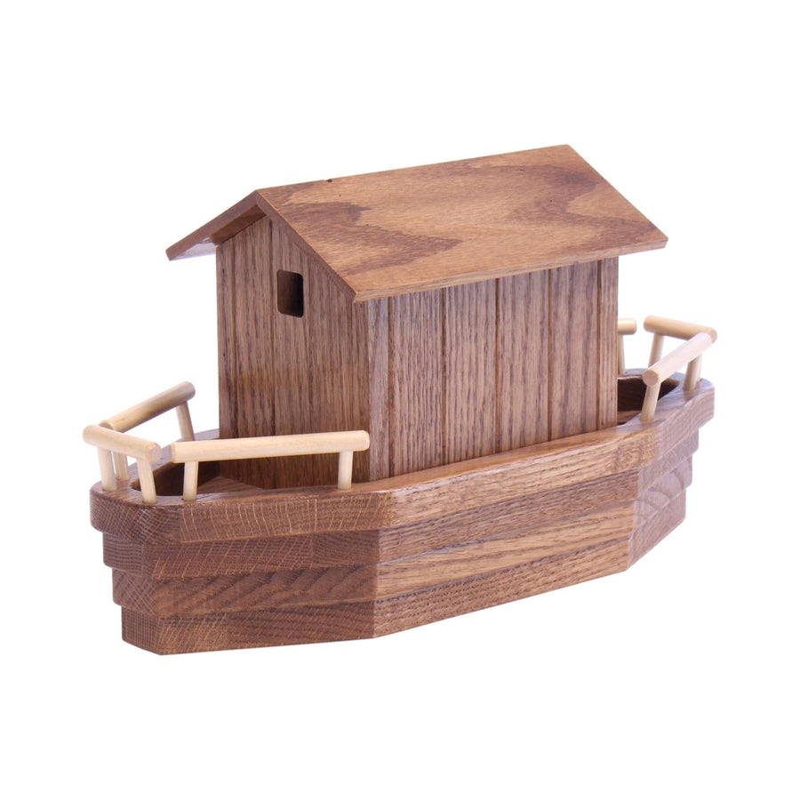 Oak Noah’s Ark Playset with 13 Animals & Noah Figures