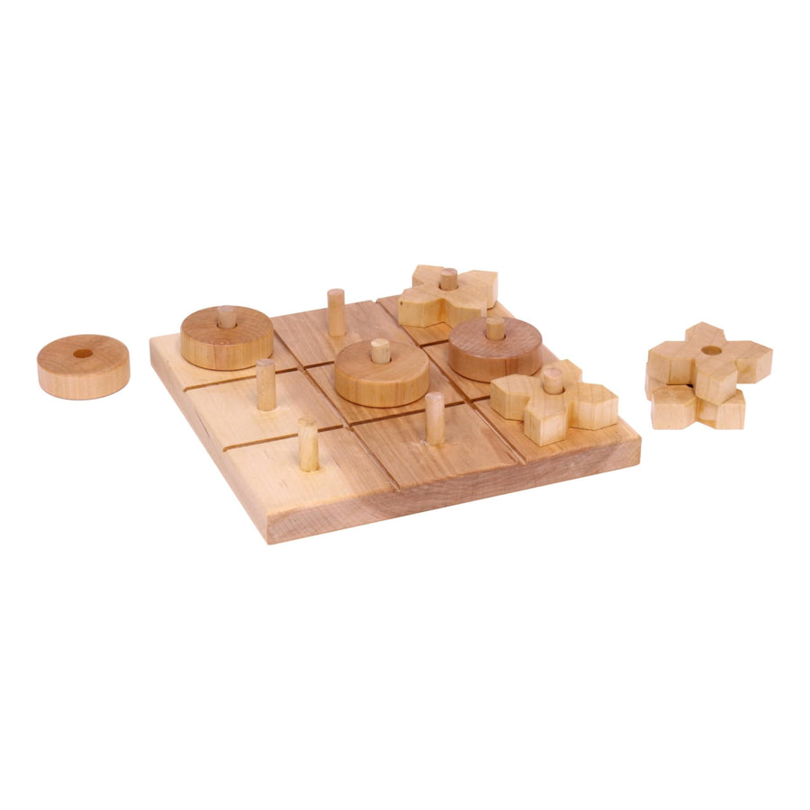 Wooden Tic Tac Toe Game