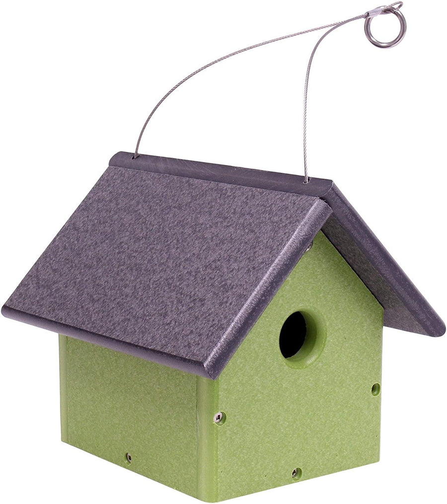 Amish-Made Chickadee or Wren House, Poly Lumber Bird House