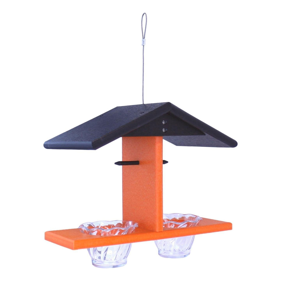 Double-Cup Oriole Jelly & Orange Feeder