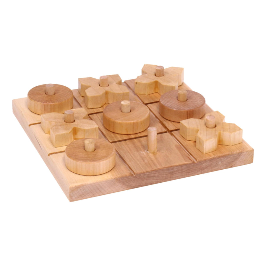 Wooden Tic Tac Toe Game
