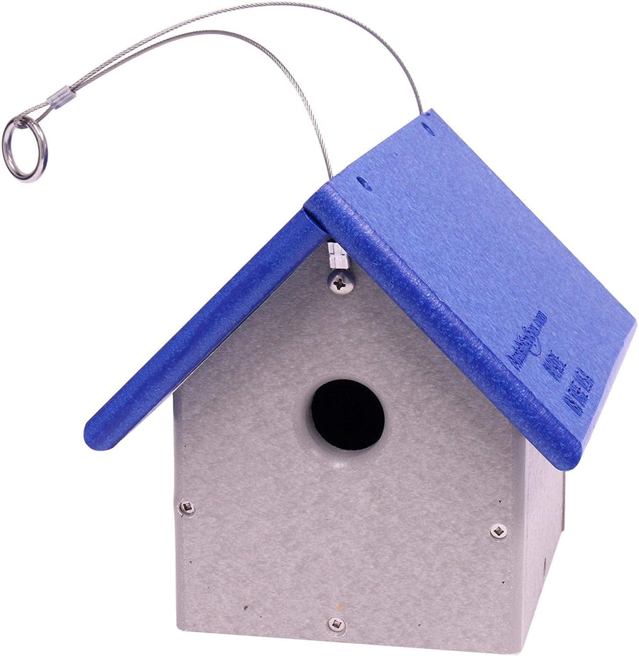 Amish-Made Chickadee or Wren House, Poly Lumber Bird House