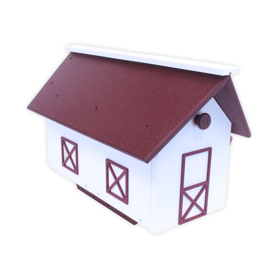 Poly Lumber Barn Mailbox