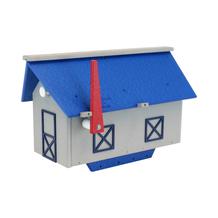 Poly Lumber Barn Mailbox