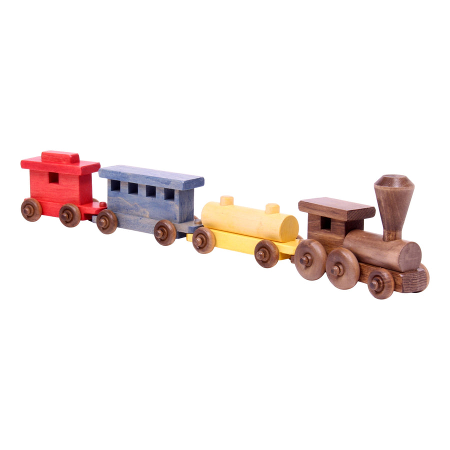 4-Piece Wooden Toy Train Set