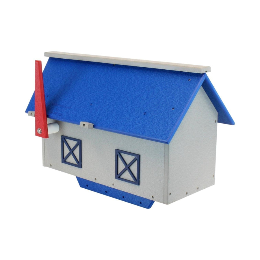 Poly Lumber Barn Mailbox