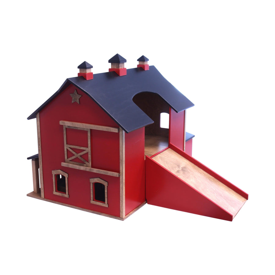 Large Wooden Pennsylvania Bank Barn Toy