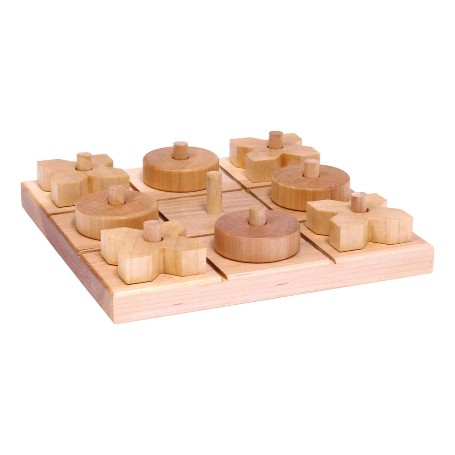 Wooden Tic Tac Toe Game