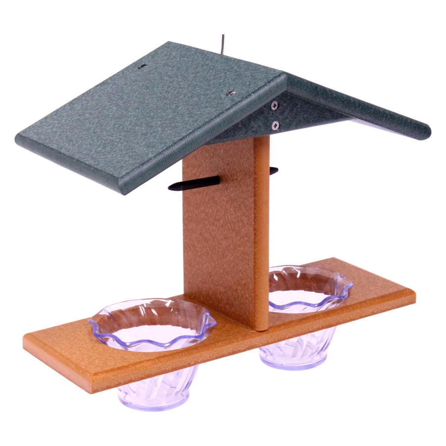 Double-Cup Oriole Jelly & Orange Feeder