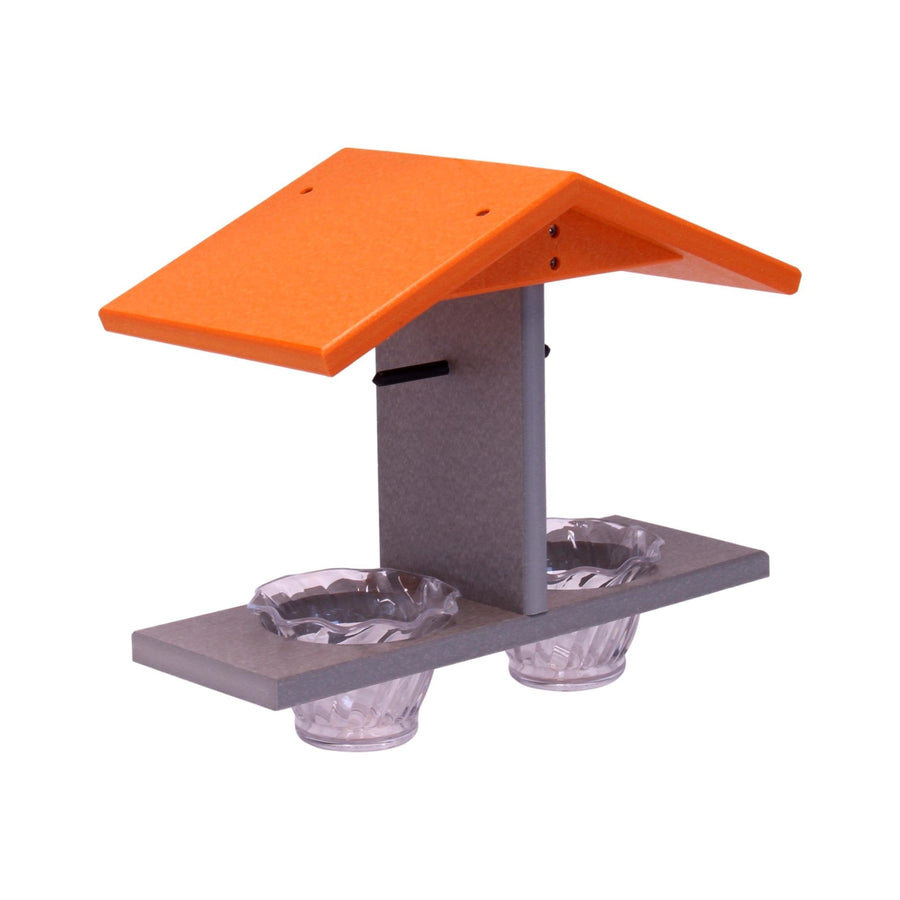 Double-Cup Oriole Jelly & Orange Feeder