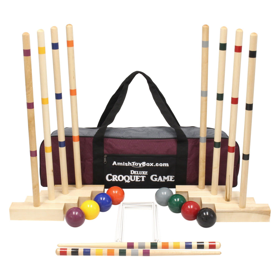 Family Tradition 8-Player Croquet Set