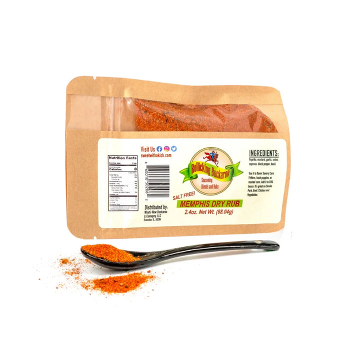 Product photograph of Memphis Dry Rub – Hot, Salt-Free Seasoning Blend