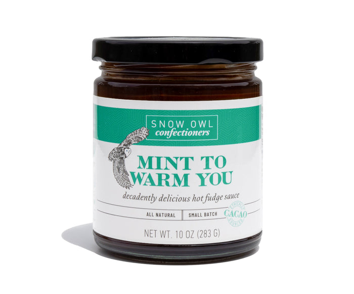Mint To Warm You Chocolate Fudge Sauce – product photograph