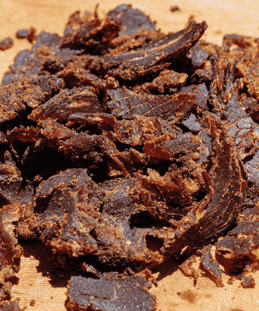Original Grass-Fed Beef Biltong – Air-Dried Steak Snack – product image 3 of 9 at buyamerican.mom