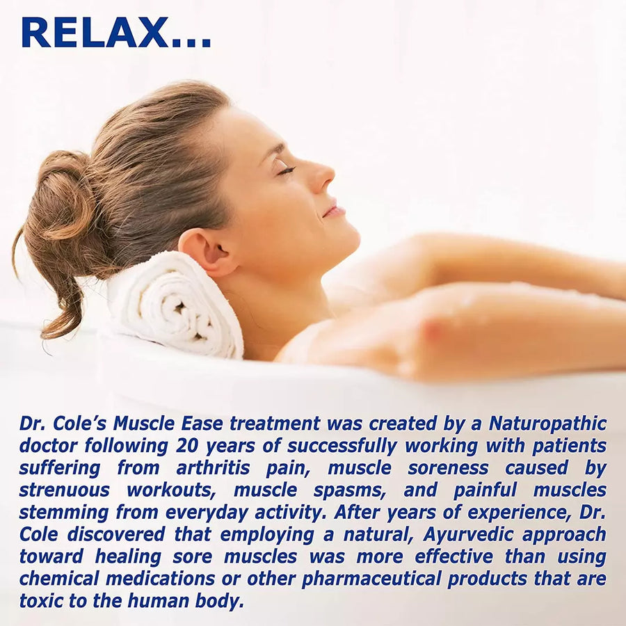 20 - Dr. Cole's Muscle Ease Soaking Salts