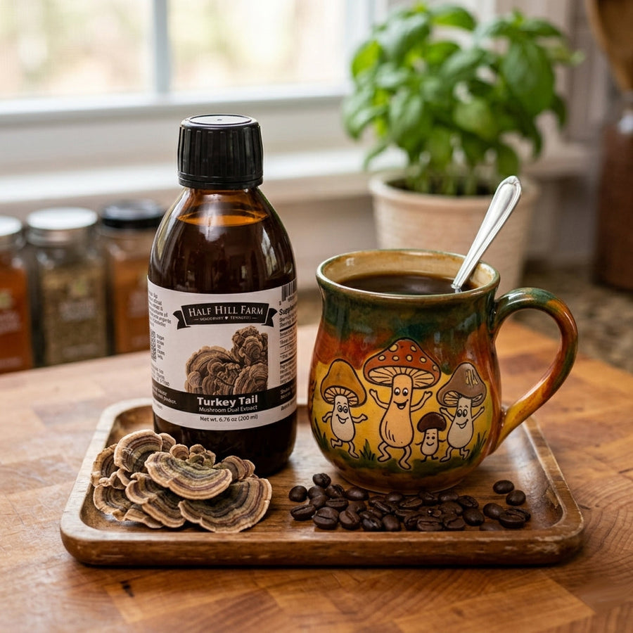 Turkey Tail Mushroom Dual Extract