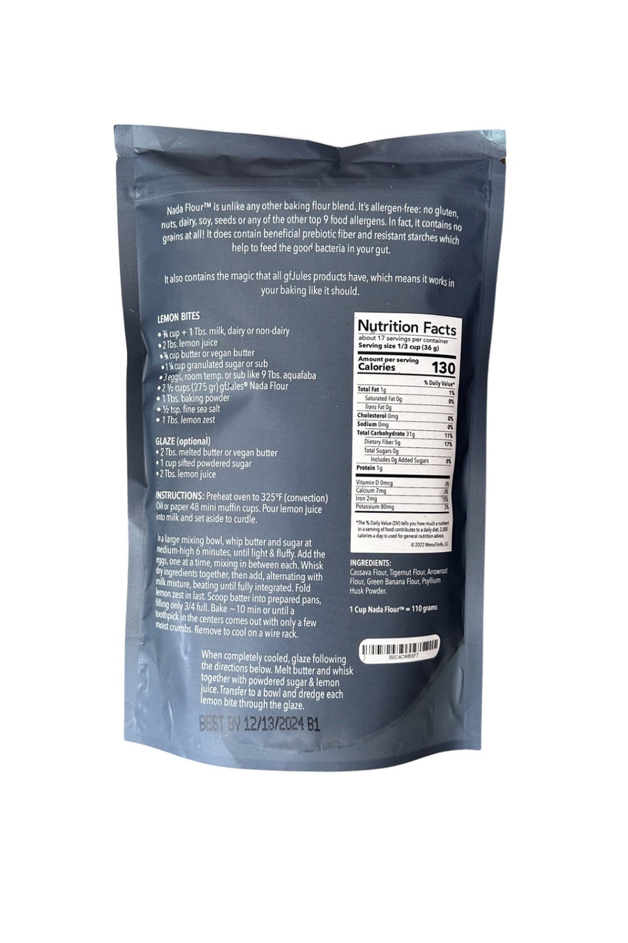 NADA Gluten-Free Baking Flour — image 2 of 24 for this product at buyamerican.mom