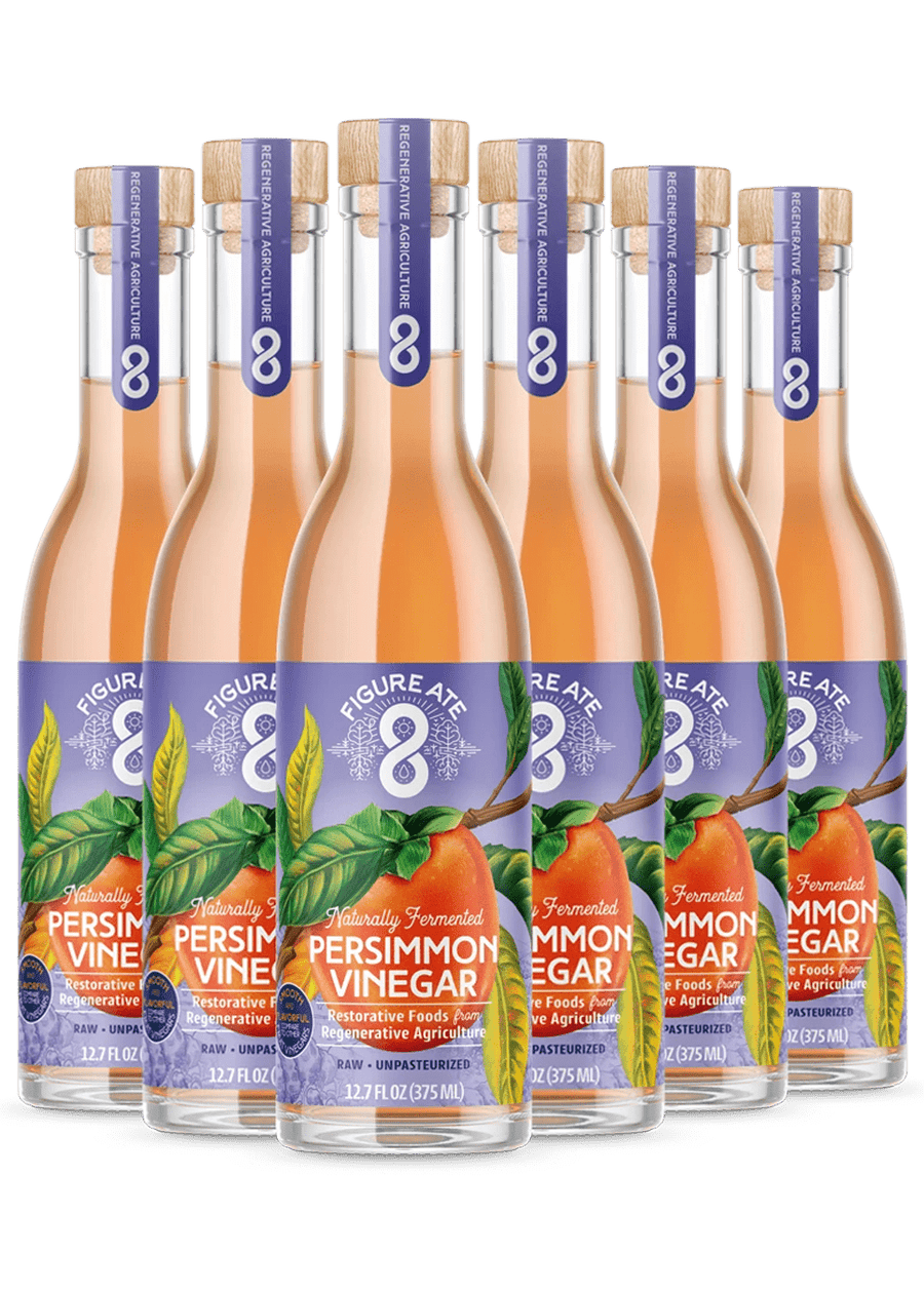 California Persimmon Vinegar – Naturally Fermented – product image 7 of 8 at buyamerican.mom