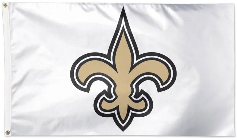 New Orleans Saints 3x5 camouflage flag with team logo
