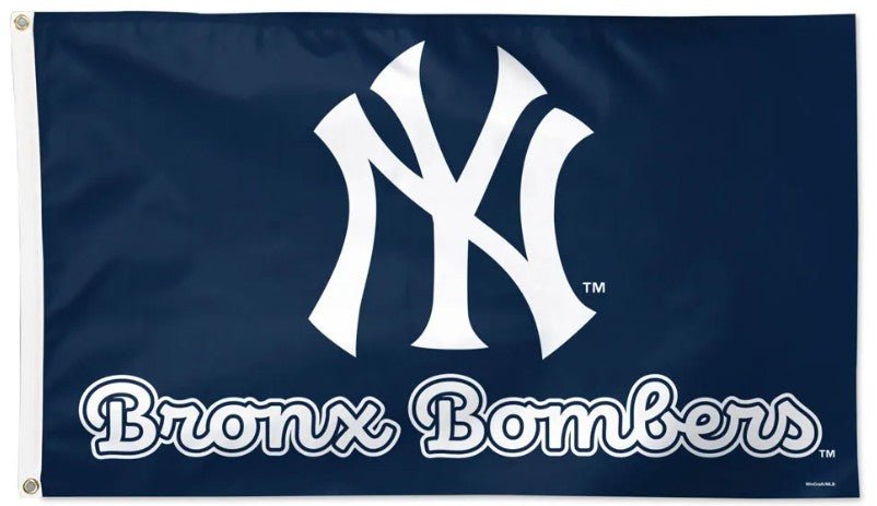 New York Yankees 3x5 slogan flag made in USA